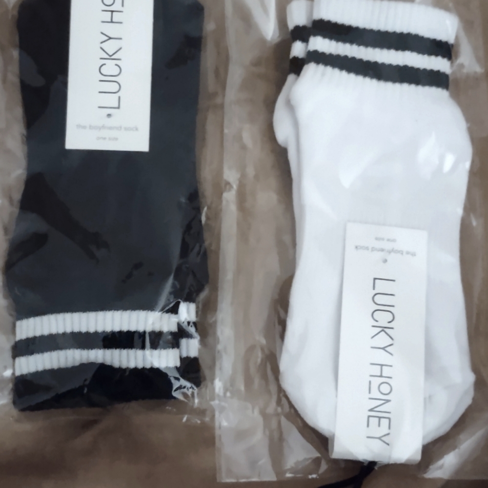 Lucky Honey The Boyfriend Sock grip